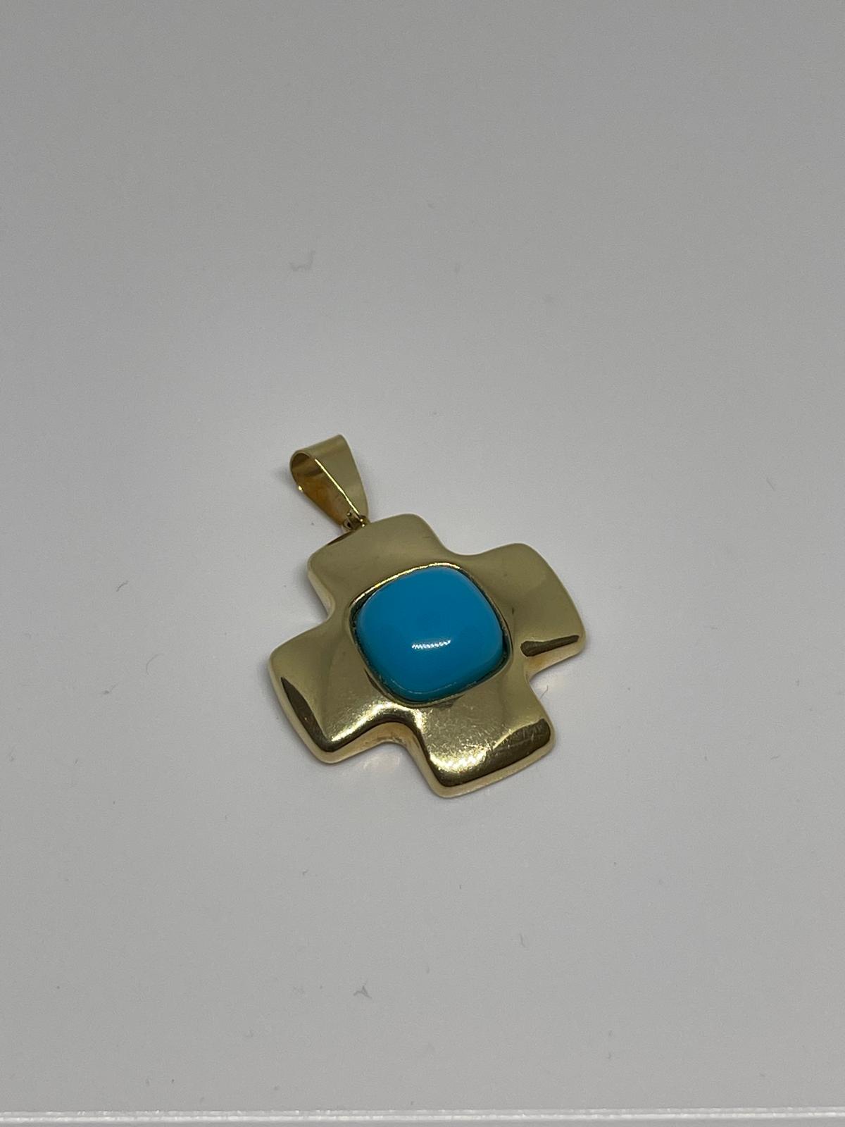 Colgante de Oro Amarillo 18 Quilates. - Imagen 2