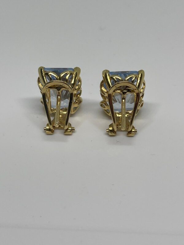 Pendientes de Oro Amarillo 18 Quilates - Imagen 2