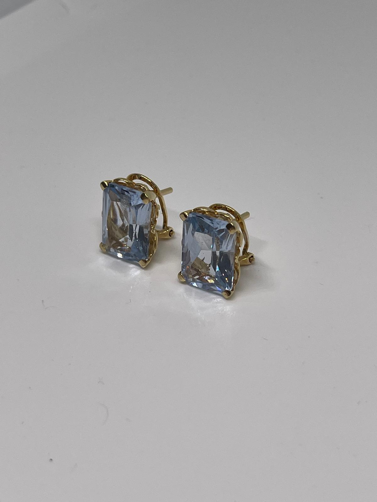 Pendientes de Oro Amarillo 18 Quilates - Imagen 3