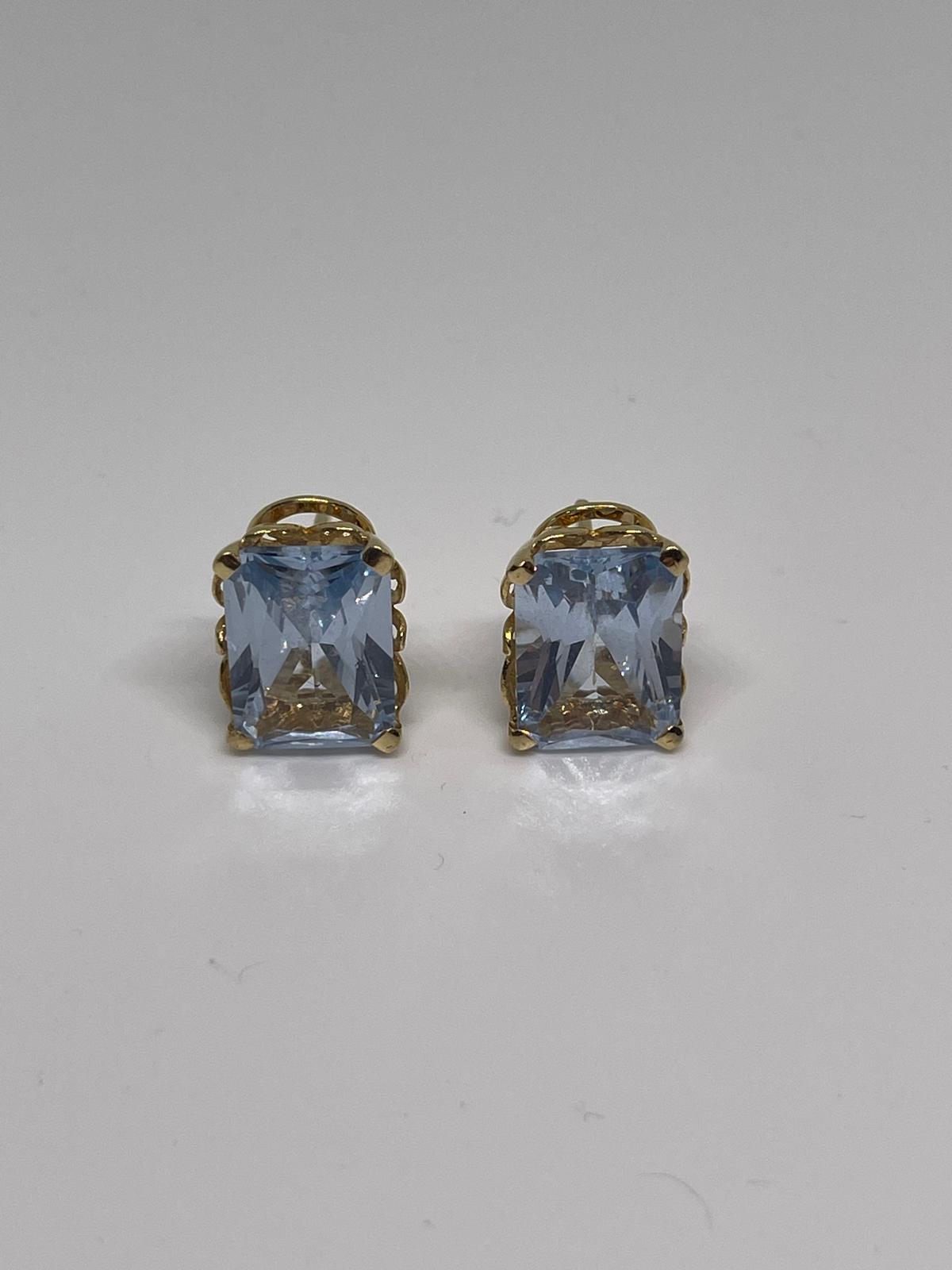 Pendientes de Oro Amarillo 18 Quilates