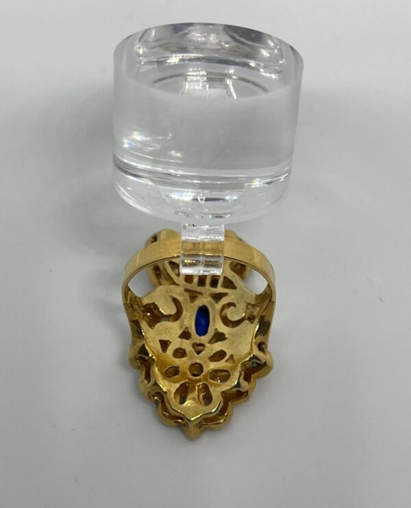 Sortija de Oro Amarillo. - Imagen 3