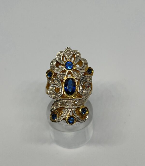 Sortija de Oro Amarillo. - Imagen 2