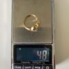 Sortija de Oro Amarillo de 18 Quilates. - Imagen 4