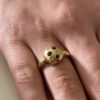 Sortija de Oro Amarillo de 18 Quilates. - Imagen 7