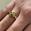 Sortija de Oro Amarillo de 18 Quilates. - Imagen 8