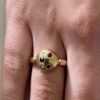 Sortija de Oro Amarillo de 18 Quilates. - Imagen 9