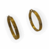 Pendientes de Oro Labrados. - Imagen 3