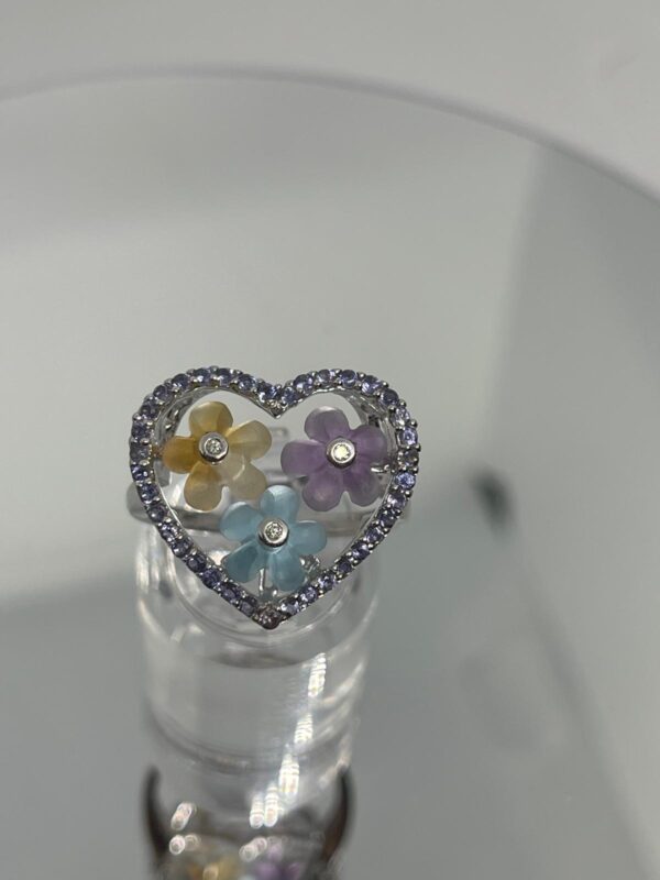 Sortija de Oro y Diamantes. - Imagen 3