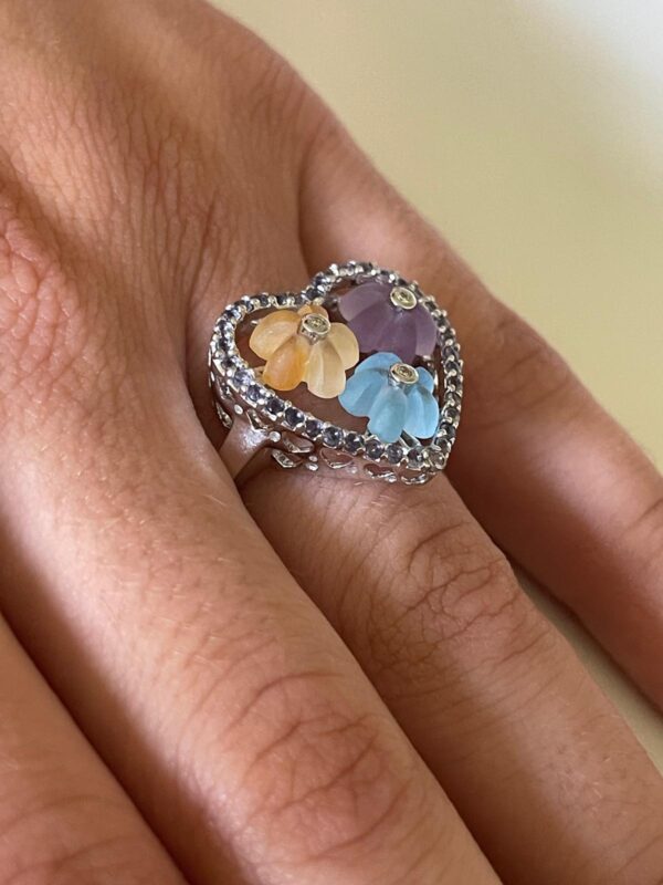 Sortija de Oro y Diamantes. - Imagen 6