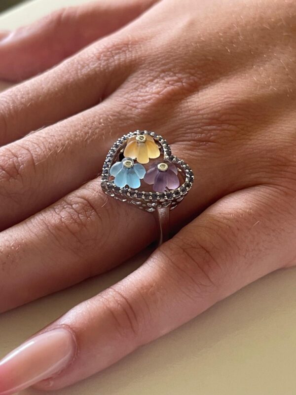 Sortija de Oro y Diamantes. - Imagen 7