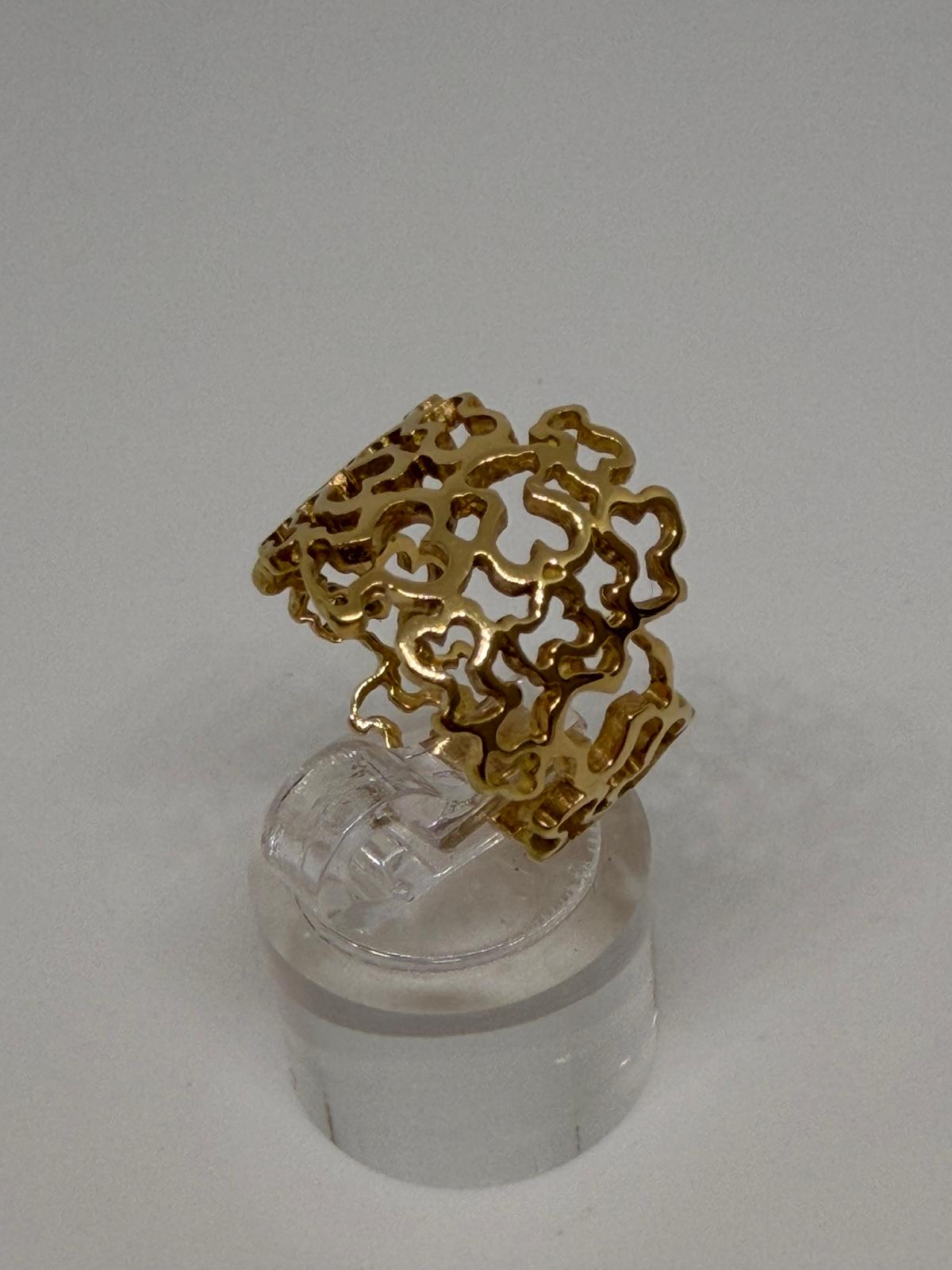 Sortija de Oro 18 Quilates